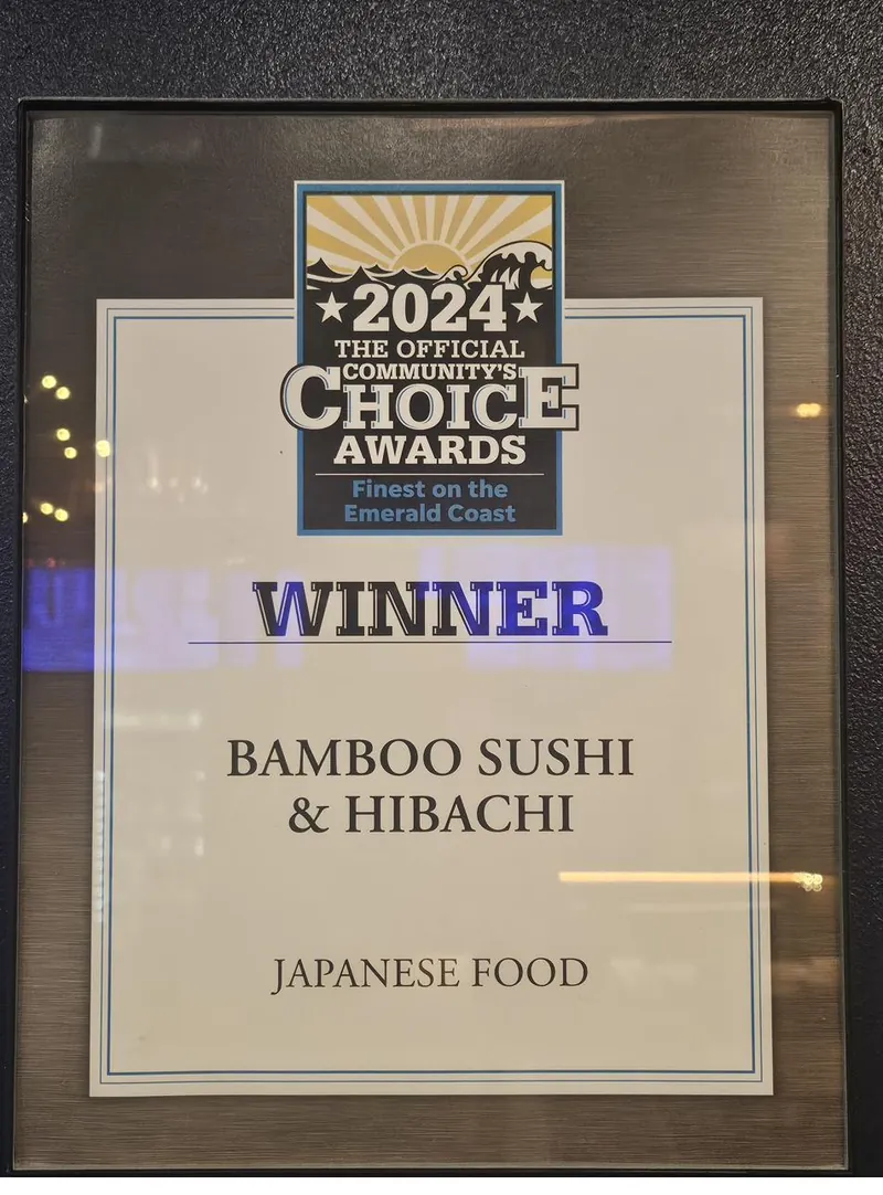 Community&rsquo;s Choice Awards 2024 — Best Japanese Food, Emerald Coast