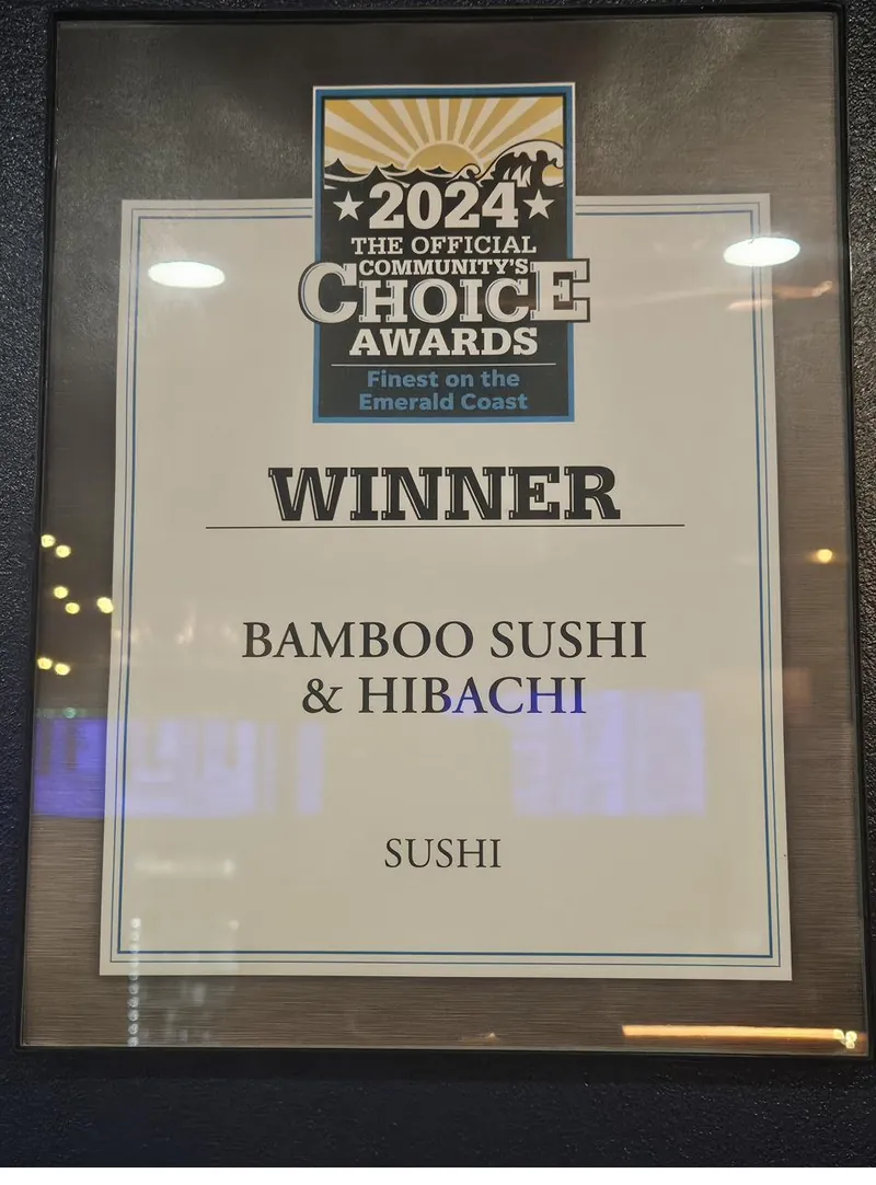 Community&rsquo;s Choice Awards 2024 — Best Sushi, Emerald Coast